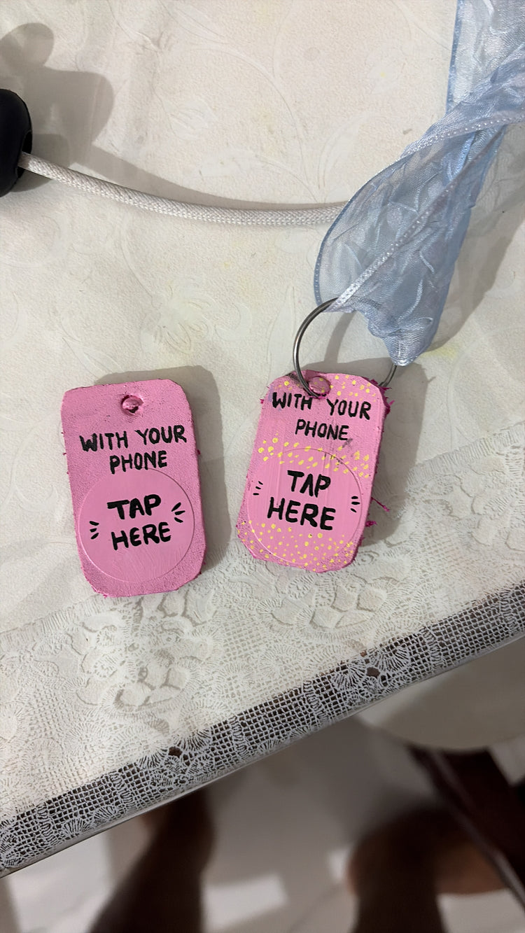 Both sides of the tags together