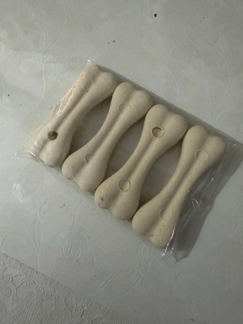 Bone-shaped calcium chews