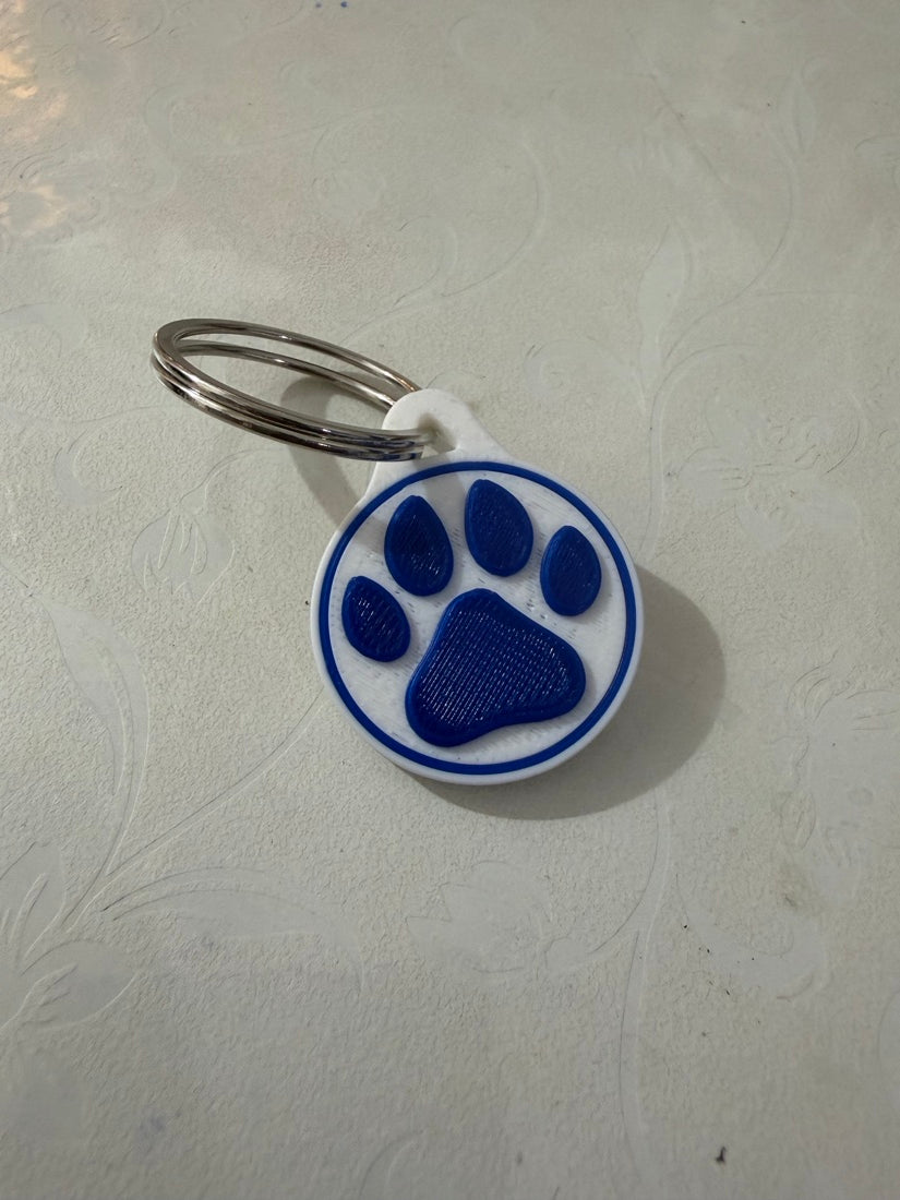 3D-printed NFC paw tag