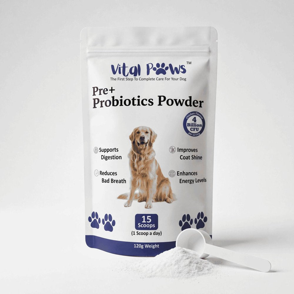 The Vital Paws pack and scoop